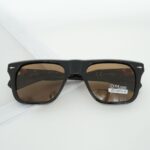 MOSCOT 9812P C2 polarized unisex brown sunglasses Best polarized UV protection sunglasses for men and women Acetic body eyeglass frame size 52-17-145 Premium sunglasses for driving eye protection