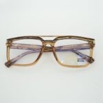 MONT BLANC 97705 COL.4 Eyeglass Frame – Premium Stylish Reading & Prescription Glasses for Men & Women | Best Eyeglass Frame 2026 (35gm) - Image 3