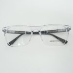 EMPORIO ARMANI 12053J COL.08 eyeglass frame Armani unisex eyeglass frame 25gm lightweight Best computer glass frame for men and women Reading and prescription eyeglass frame